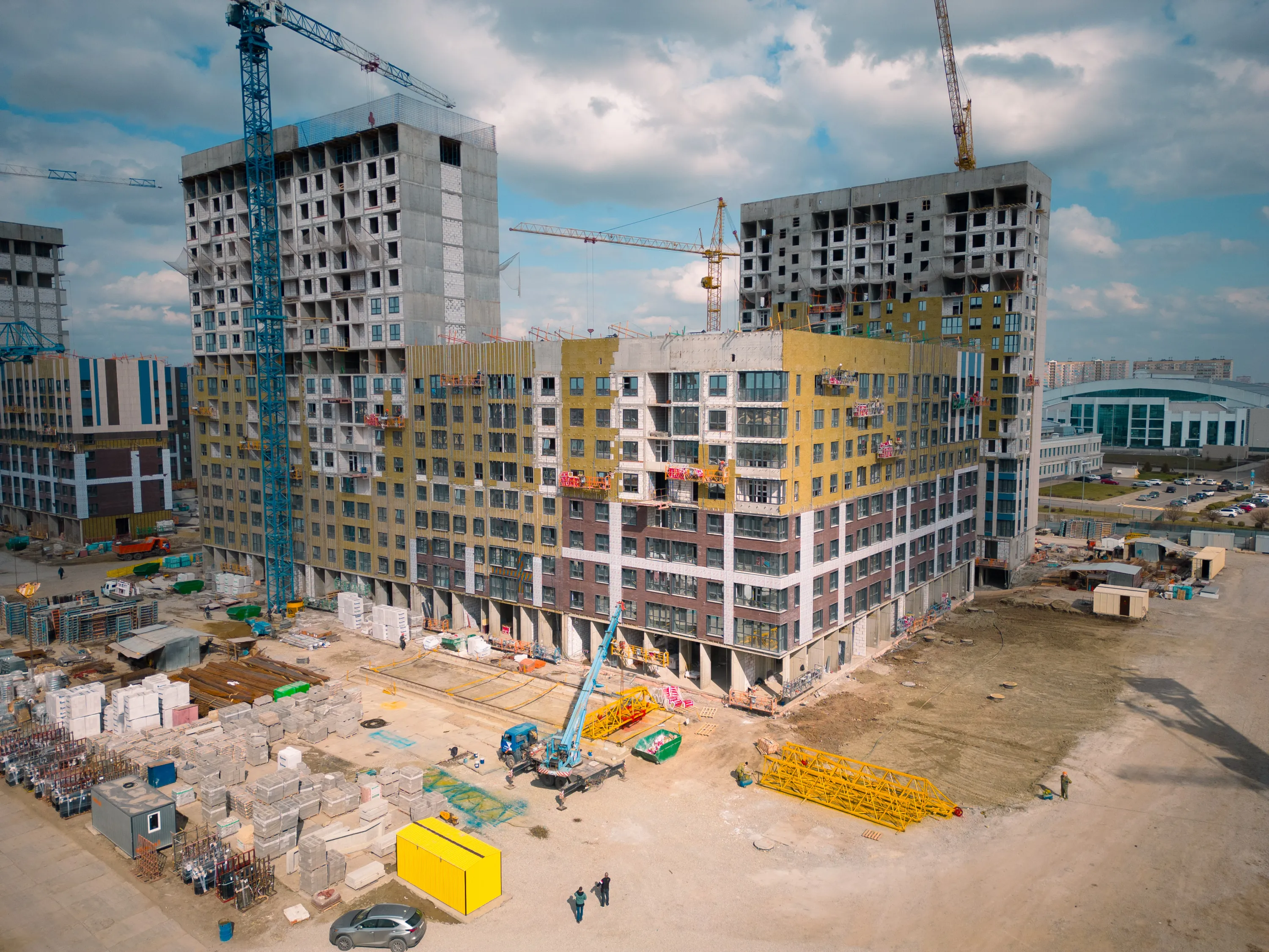 ЖК Клубный квартал Архитектор ход строительства