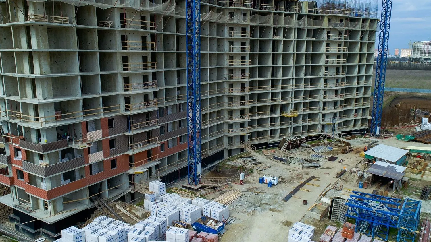 ЖК "Грани" ход строительства