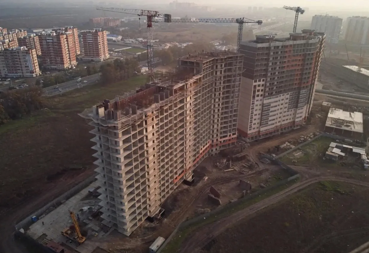ЖК "Грани" ход строительства