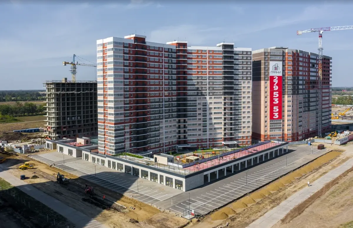 ЖК "Грани" ход строительства