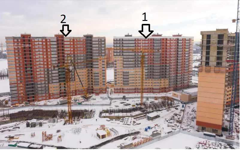 ЖК "Грани" ход строительства