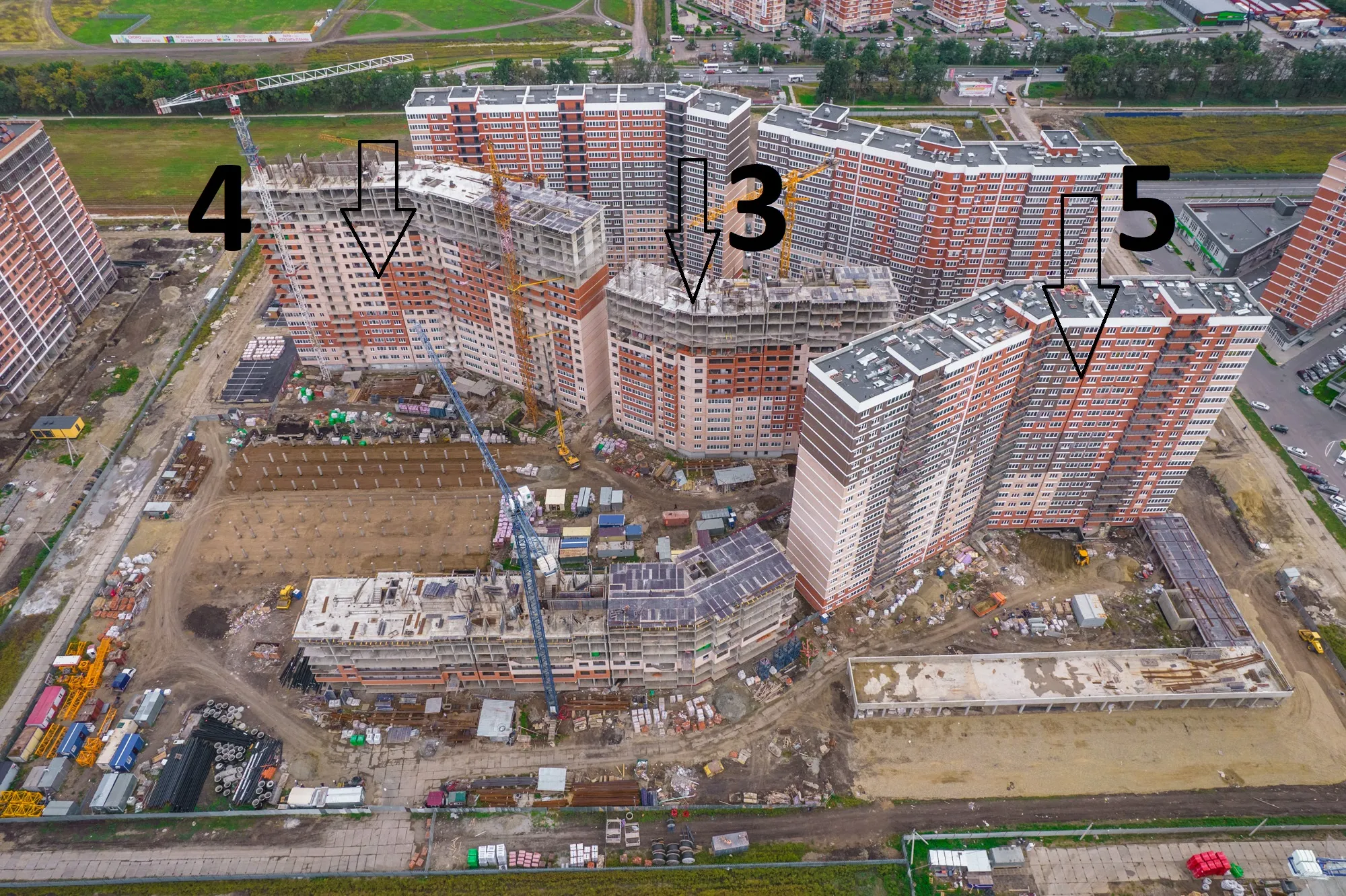 ЖК "Грани" ход строительства