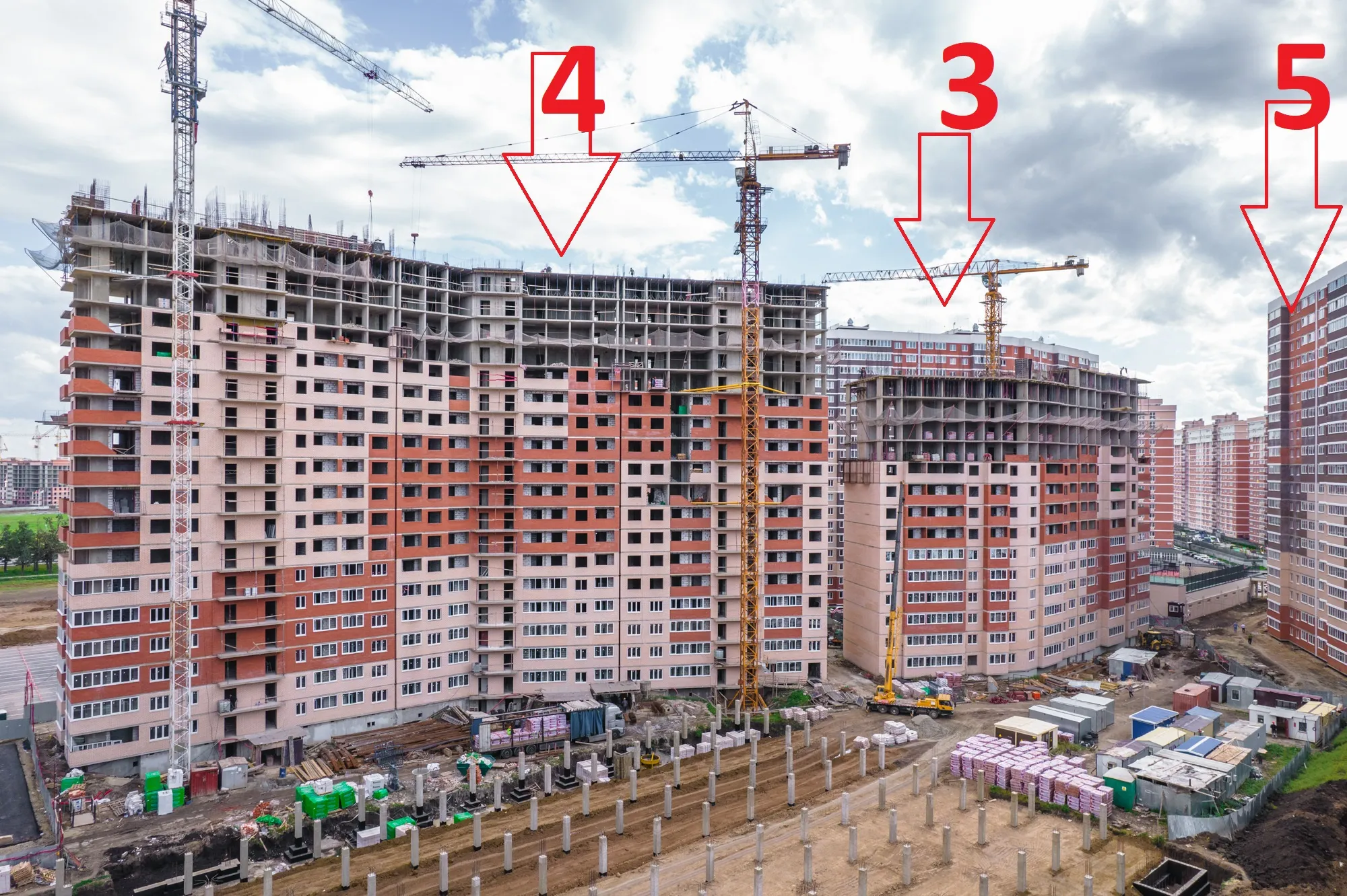 ЖК "Грани" ход строительства