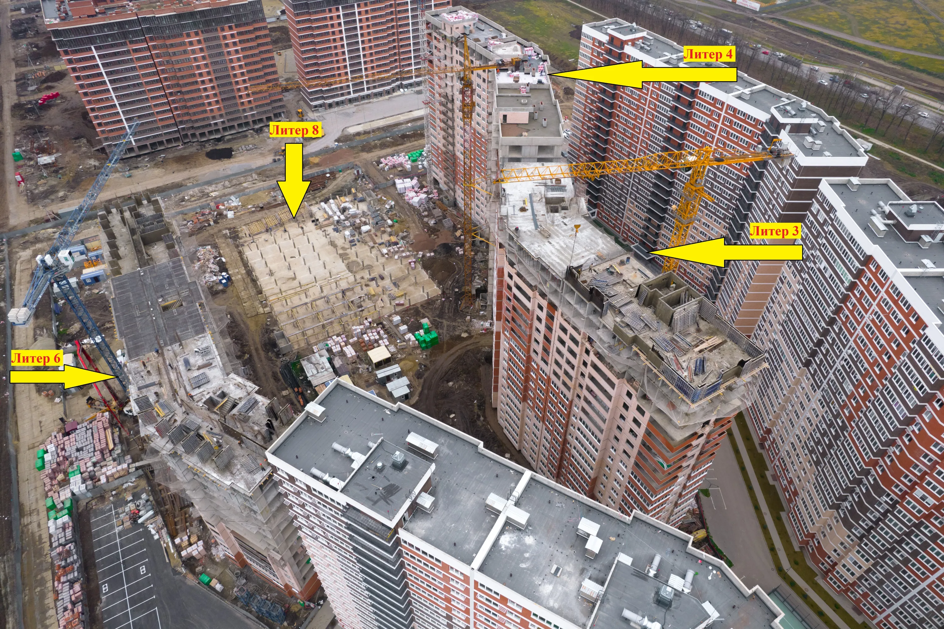 ЖК "Грани" ход строительства