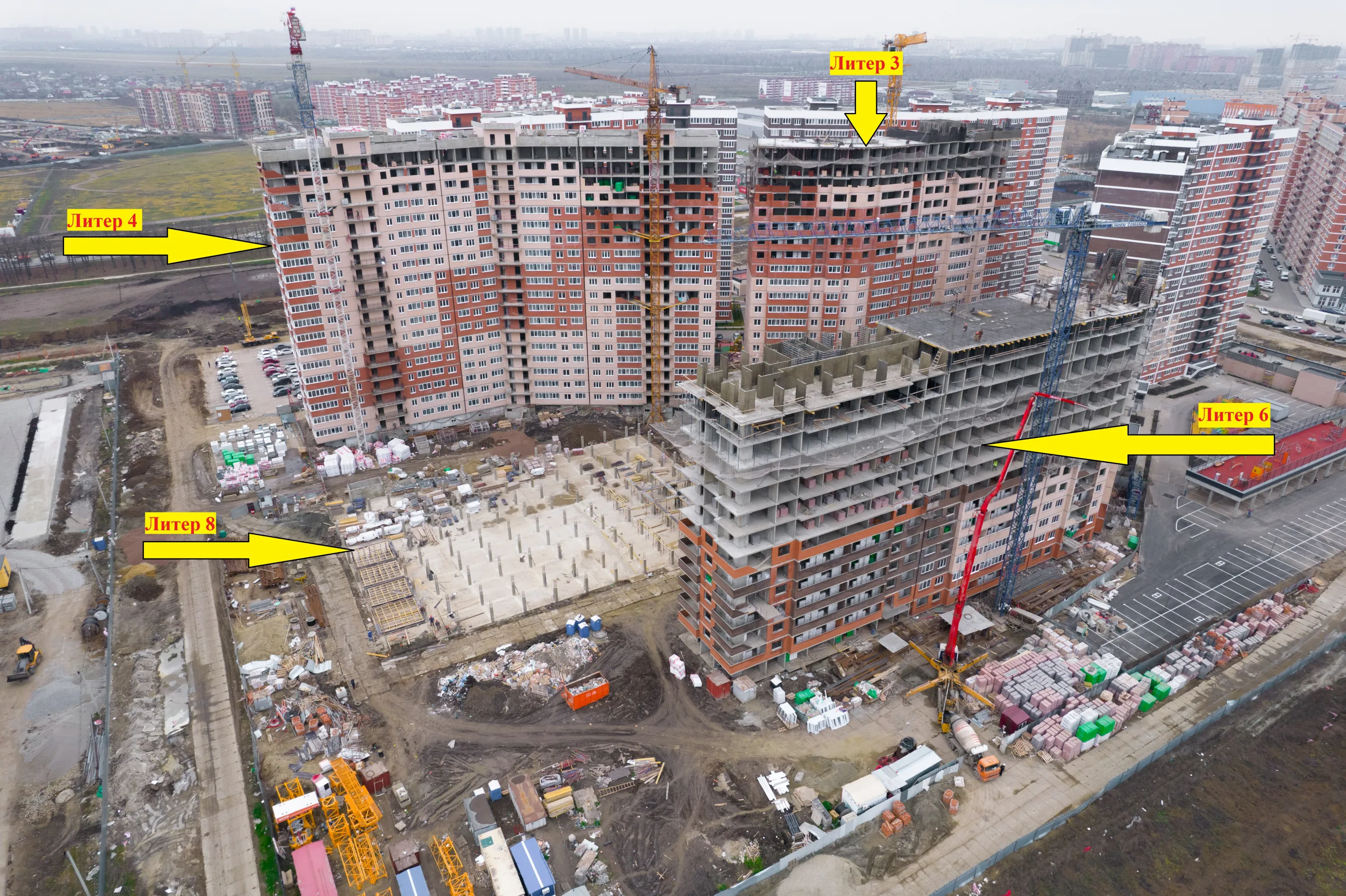 ЖК "Грани" ход строительства