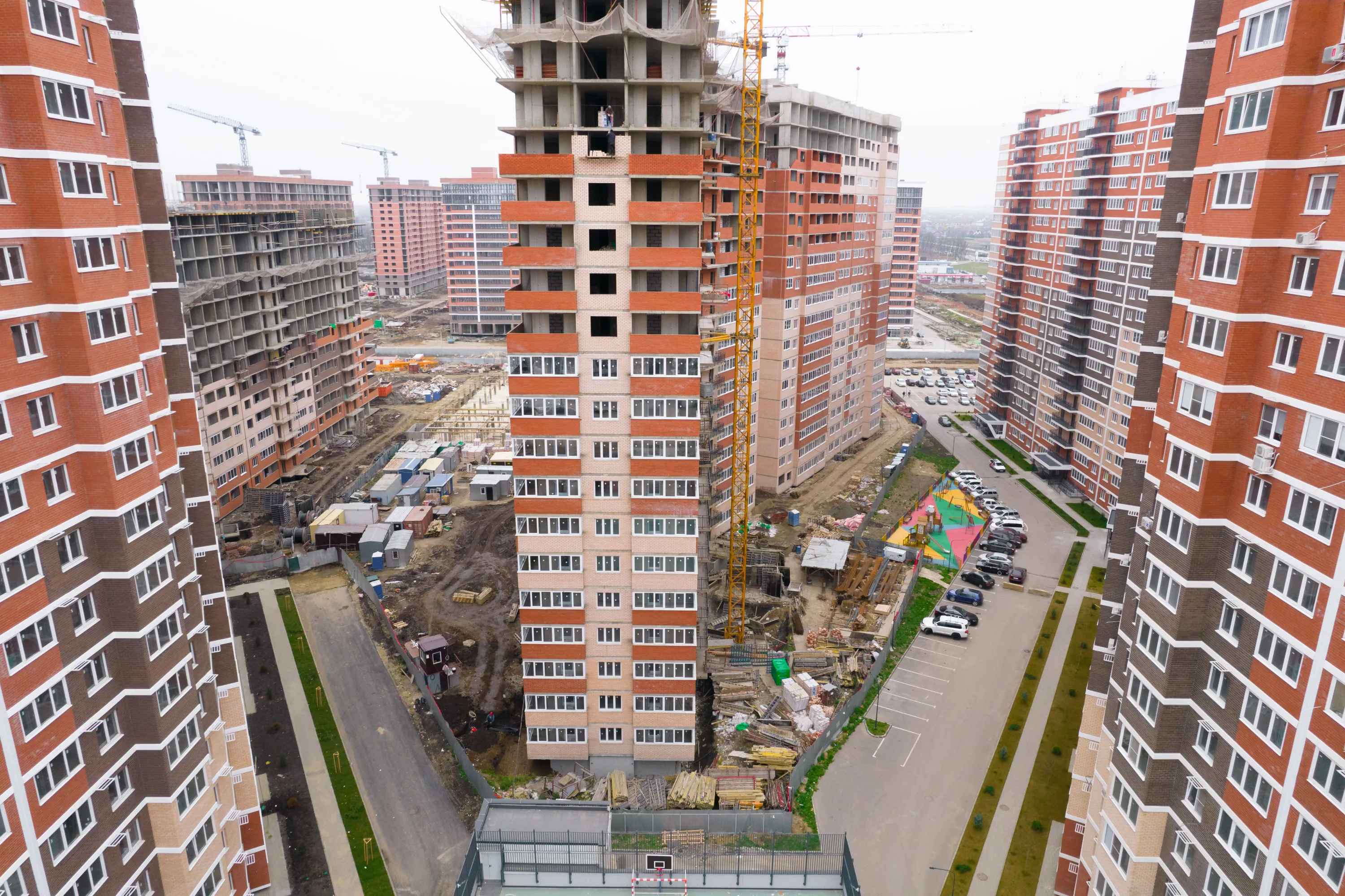 ЖК "Грани" ход строительства