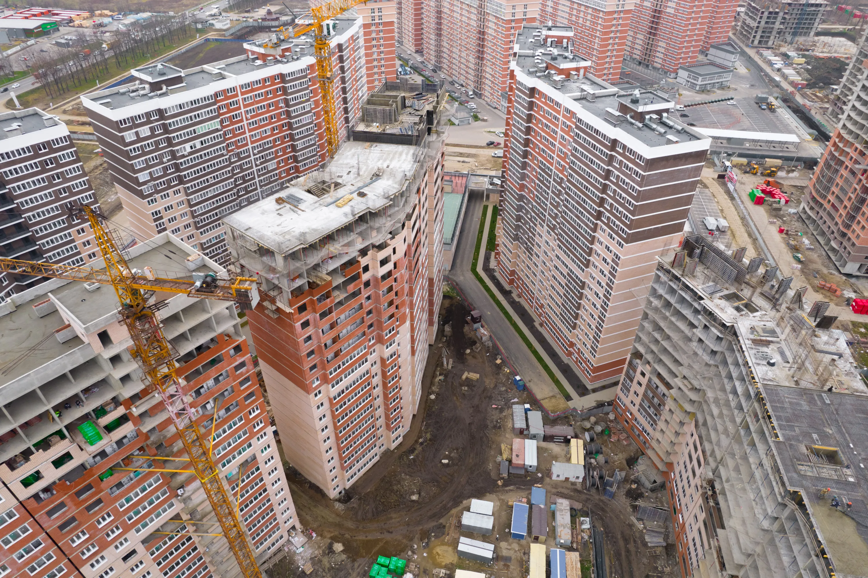 ЖК "Грани" ход строительства