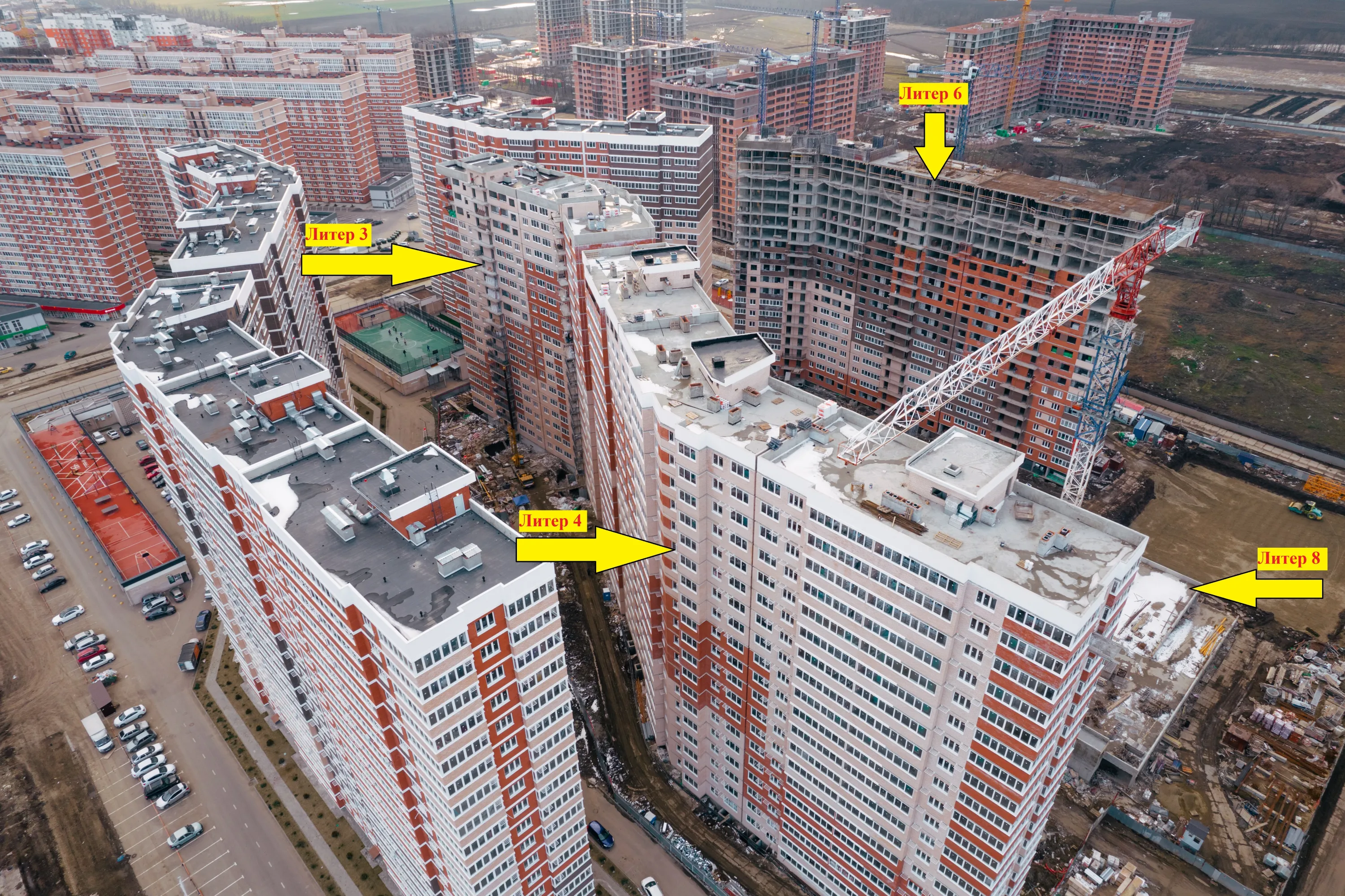 ЖК "Грани" ход строительства