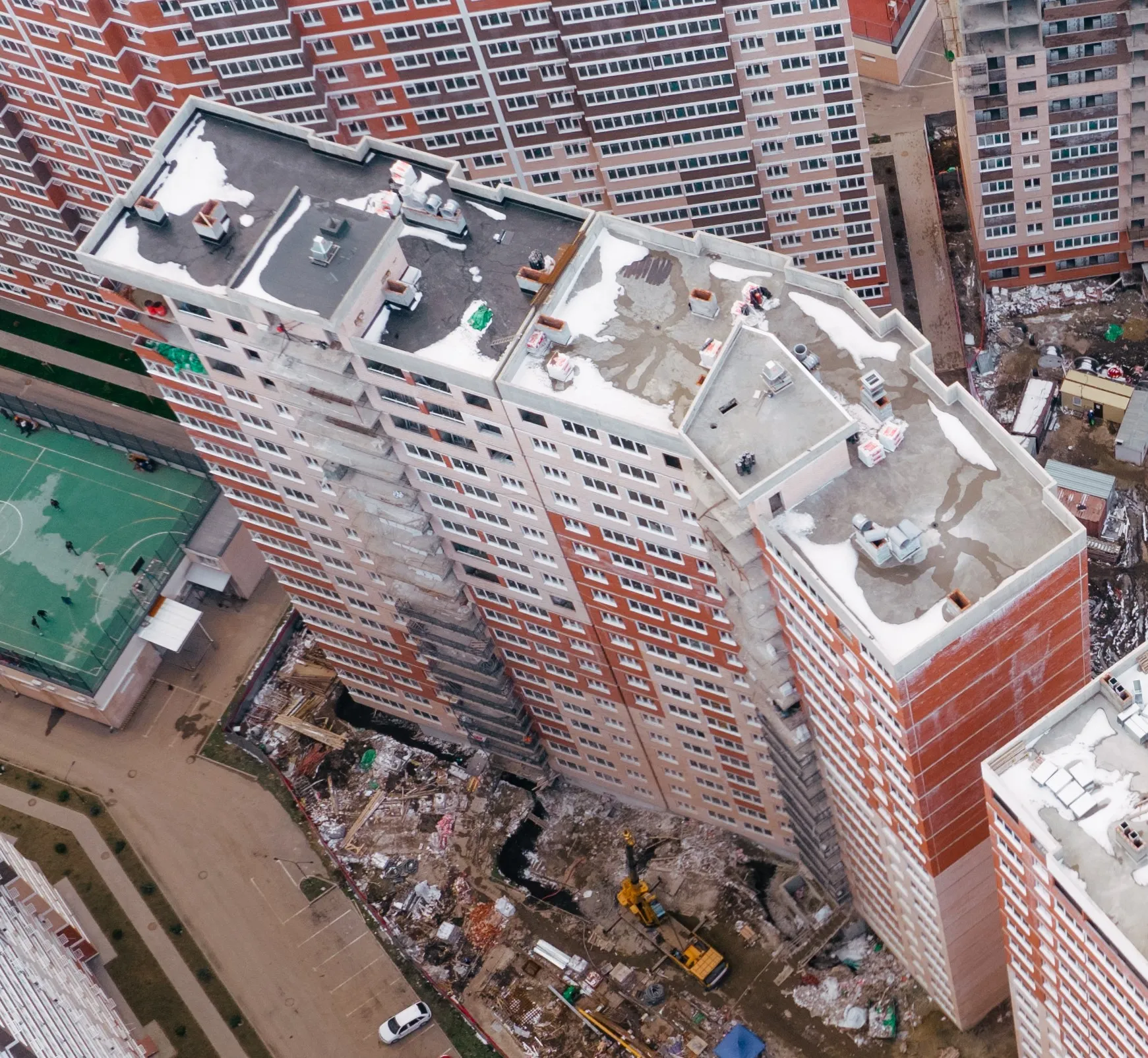 ЖК "Грани" ход строительства