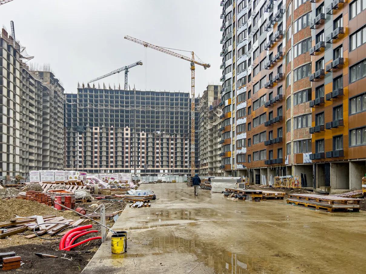 ЖК Хорошая погода 2 ход строительства