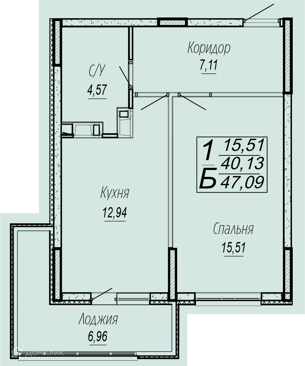 Фото квартиры в ЖК "Спутник"