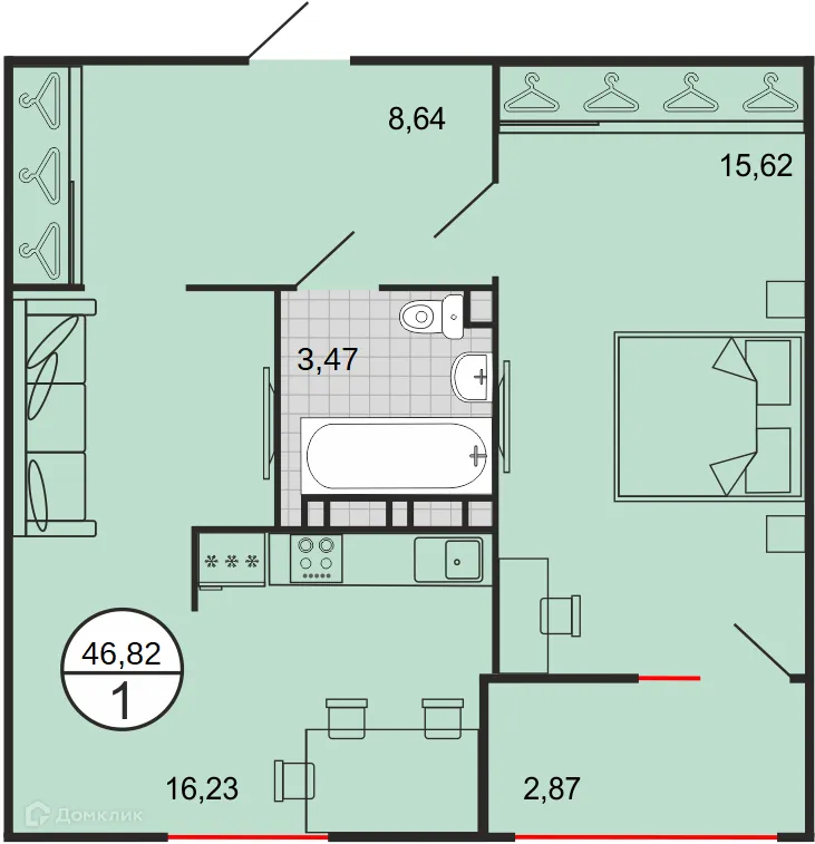 Фото квартиры в ЖК Событие