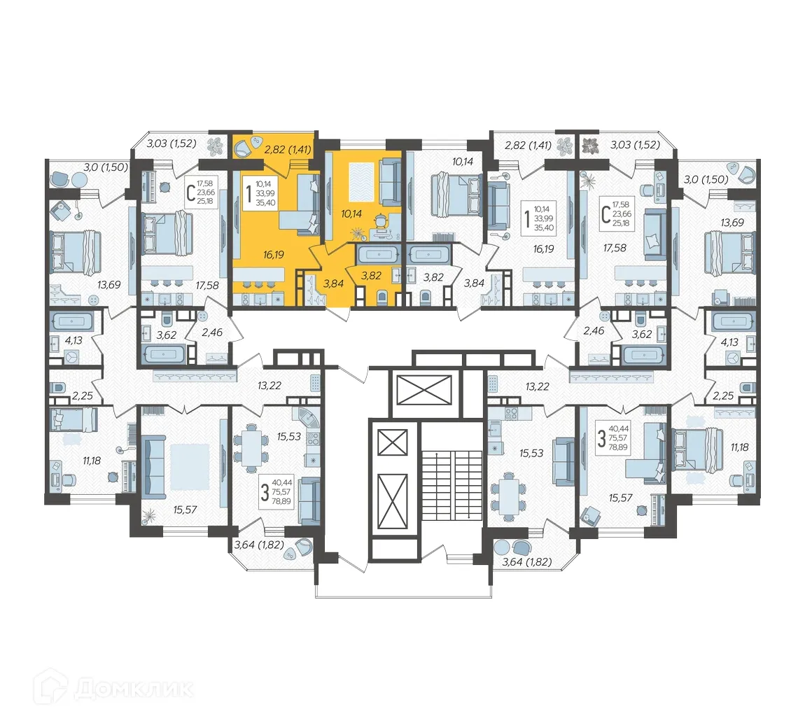 Фото квартиры в ЖК "URAL ( Урал)"