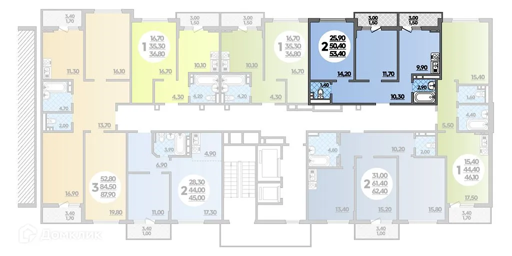 Фото квартиры в ЖК ПАРК У ДОМА