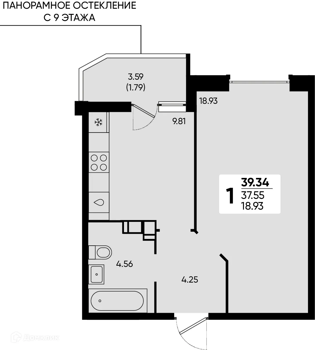 Фото квартиры в ЖК "Достояние"