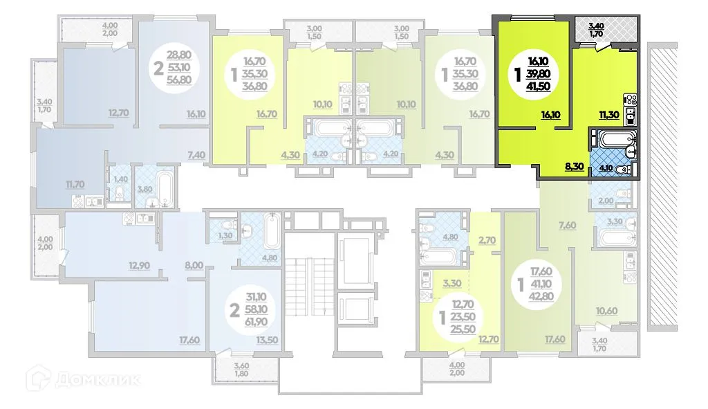 Фото квартиры в ЖК ПАРК У ДОМА