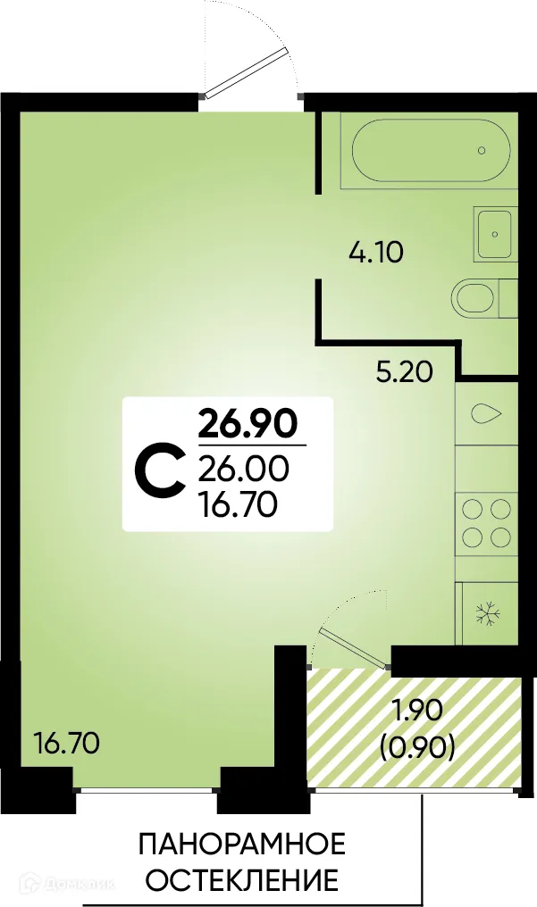 Фото квартиры в ЖК Клубный квартал Архитектор