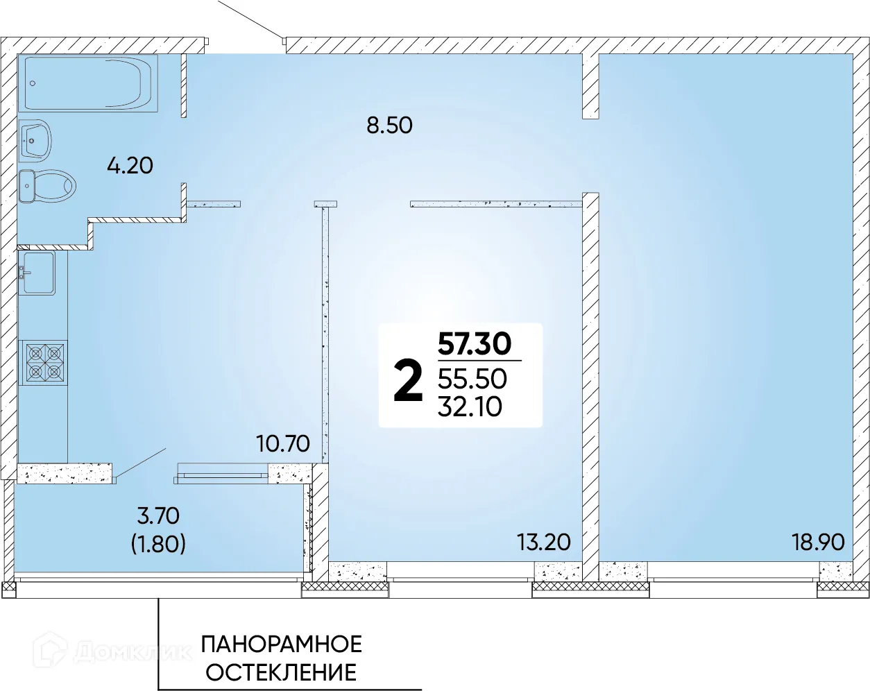 Фото квартиры в ЖК Клубный квартал Архитектор