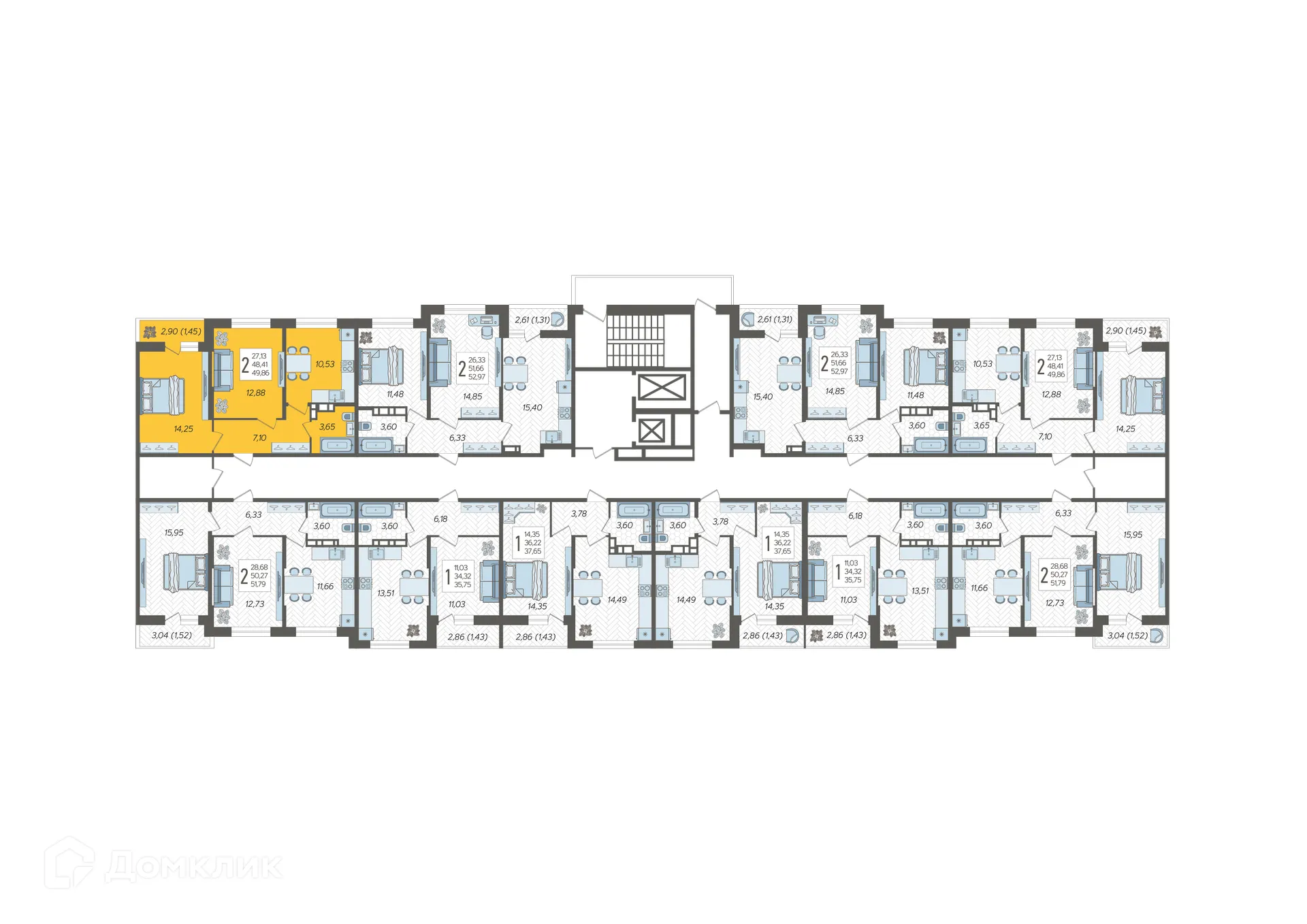 Фото квартиры в ЖК "Смородина"