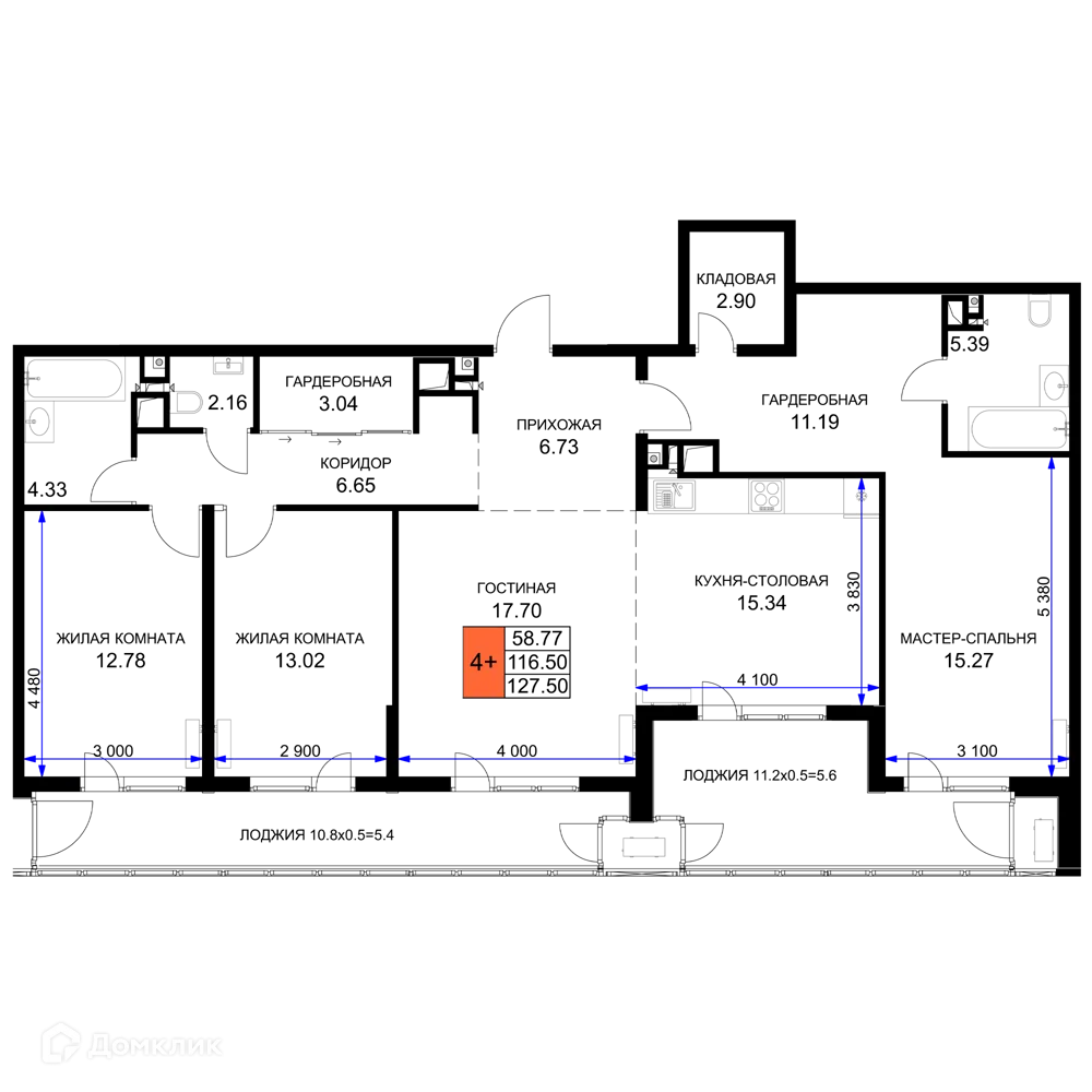 Фото квартиры в ЖК "Сегодня"