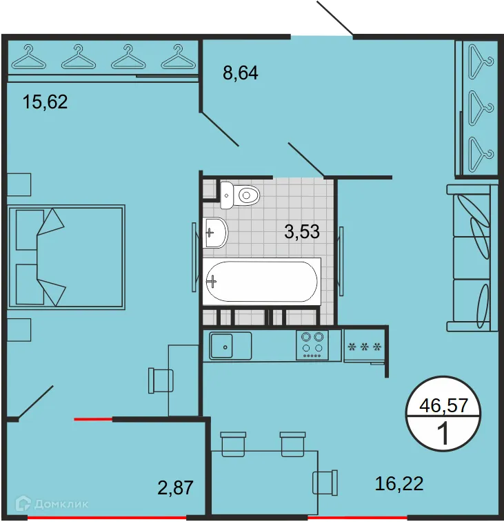 Фото квартиры в ЖК Событие