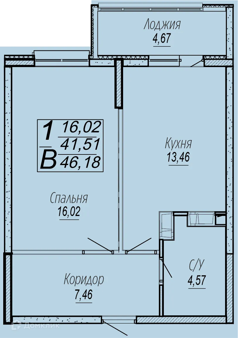 Фото квартиры в ЖК "Спутник"
