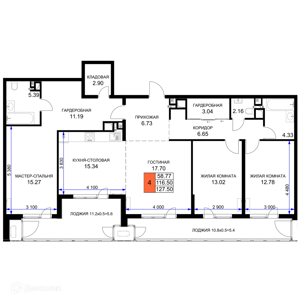 Фото квартиры в ЖК "Сегодня"