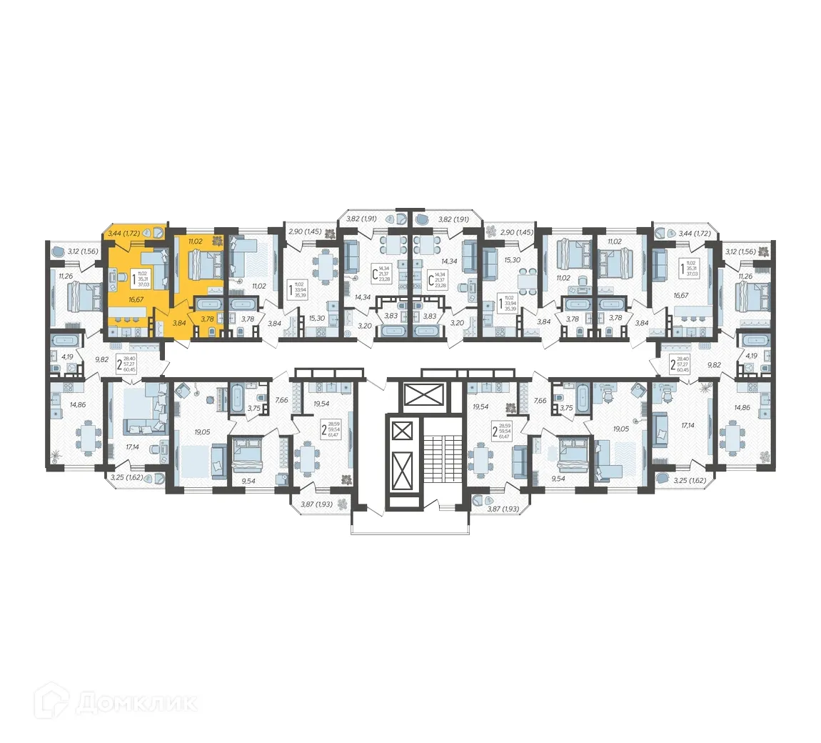 Фото квартиры в ЖК "URAL ( Урал)"