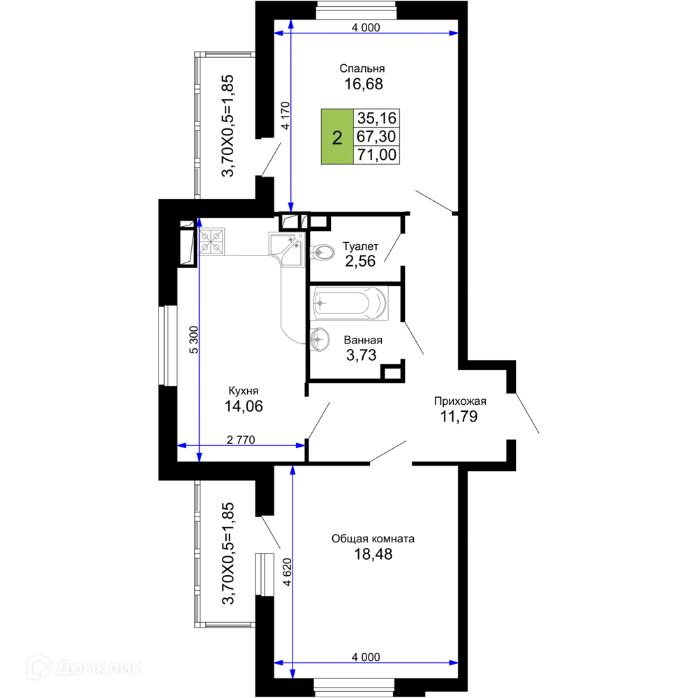 Фото квартиры в ЖК "Лучший"