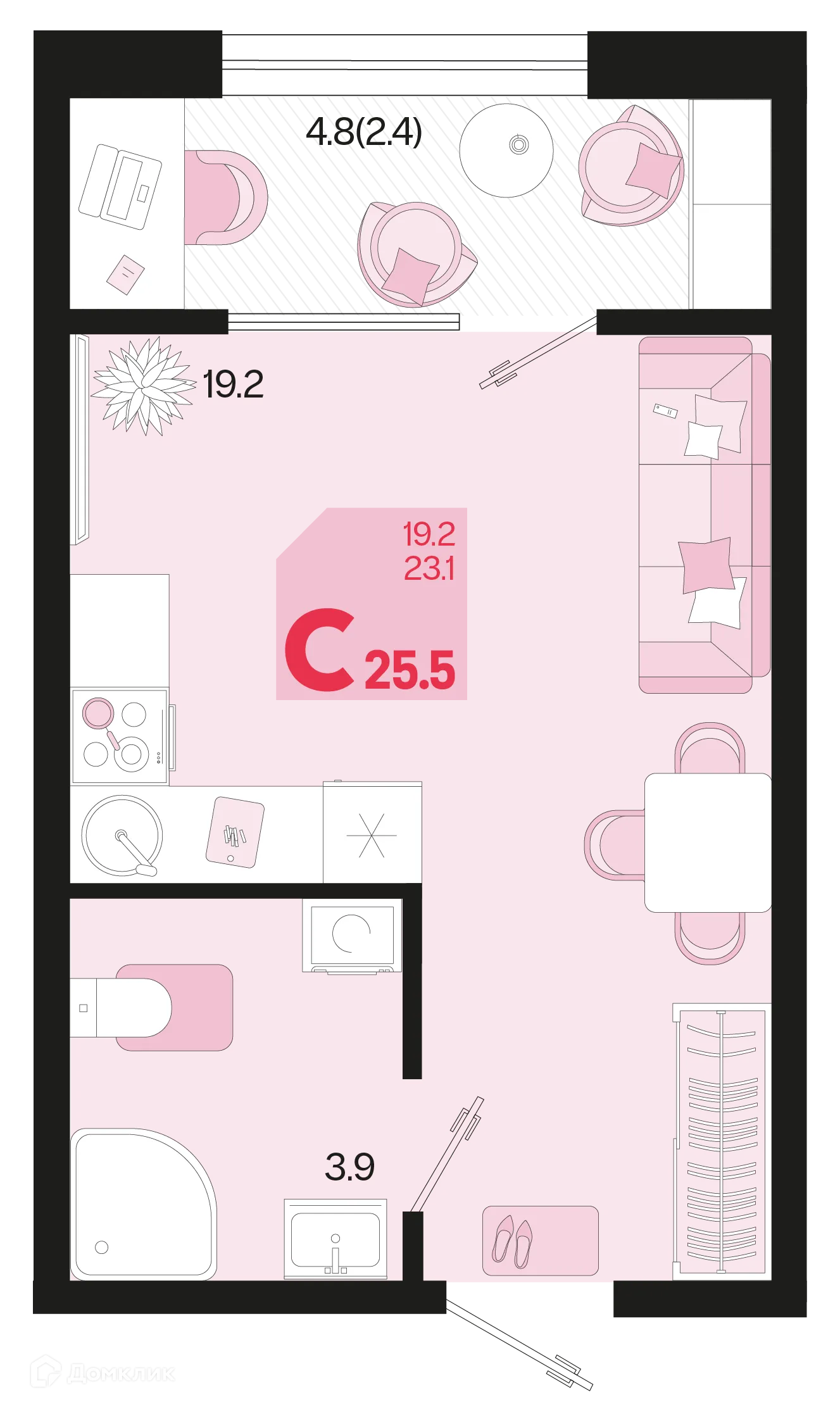 Фото квартиры в ЖК Первое место