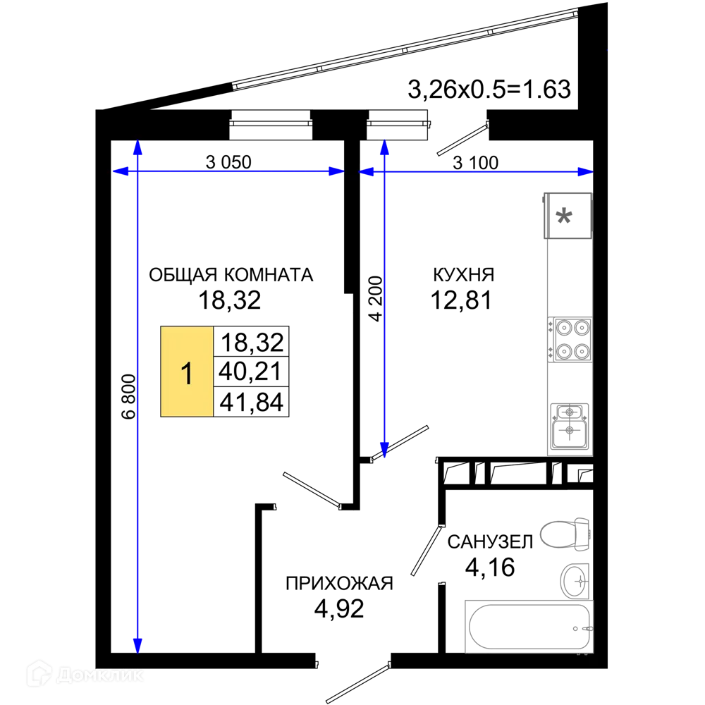Фото квартиры в ЖК "Лучший"