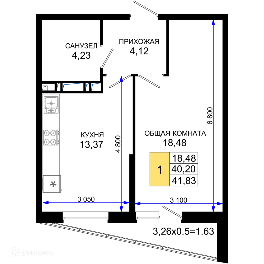 Фото квартиры в ЖК "Лучший"