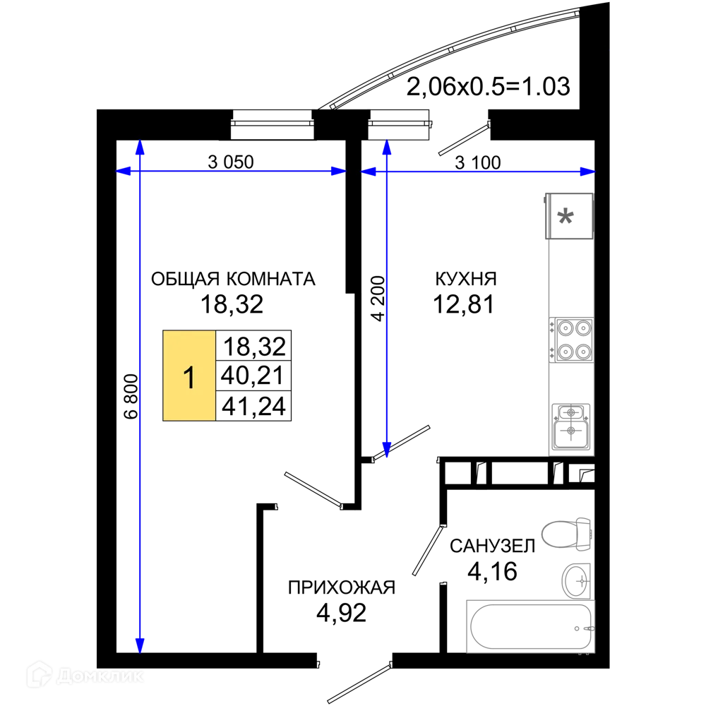 Фото квартиры в ЖК "Лучший"
