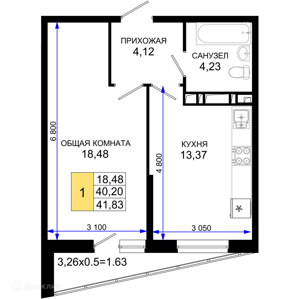 Фото квартиры в ЖК "Лучший"