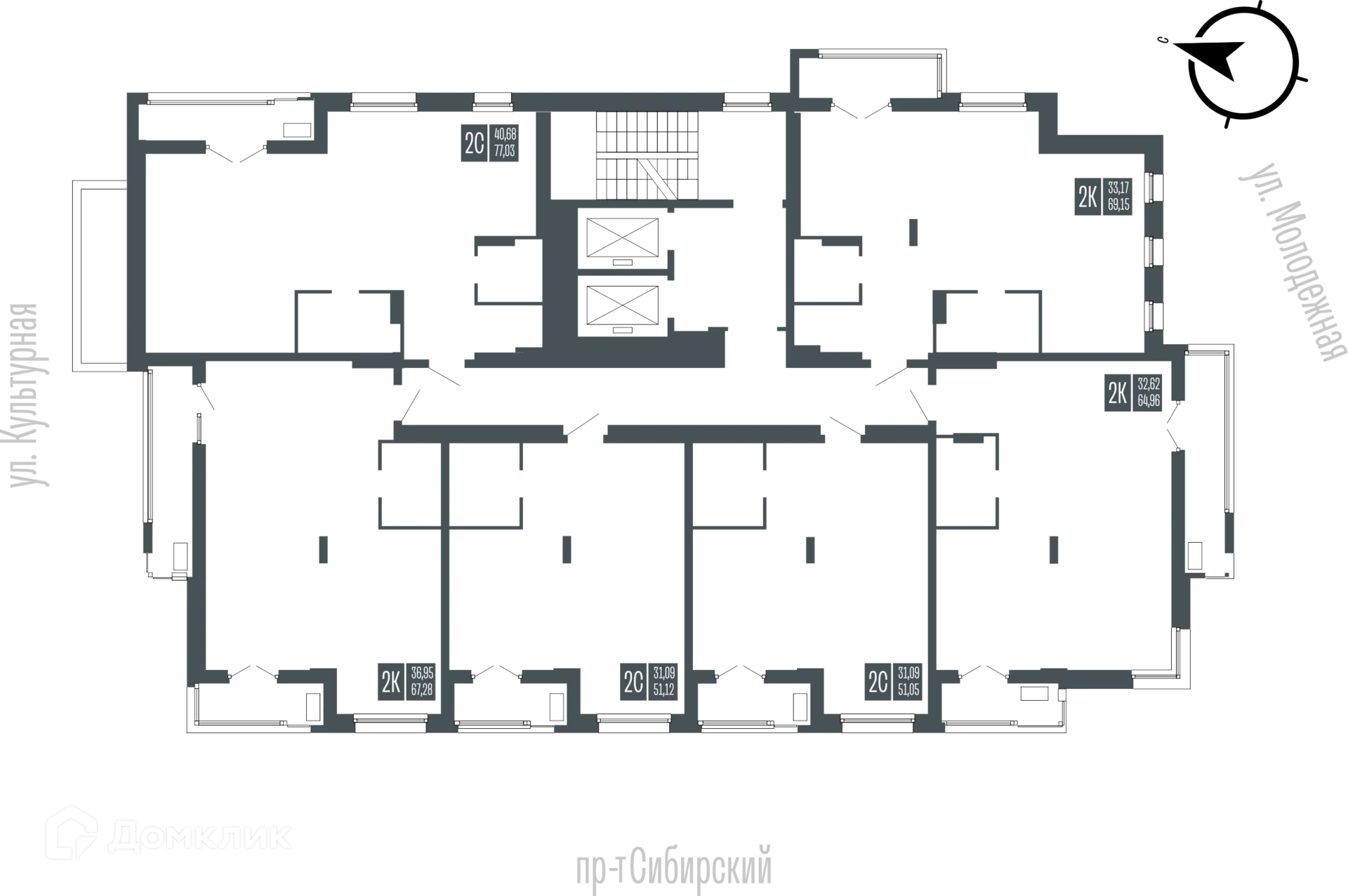 Фото квартиры в ЖК Opera Residence (Опера Резиденс)