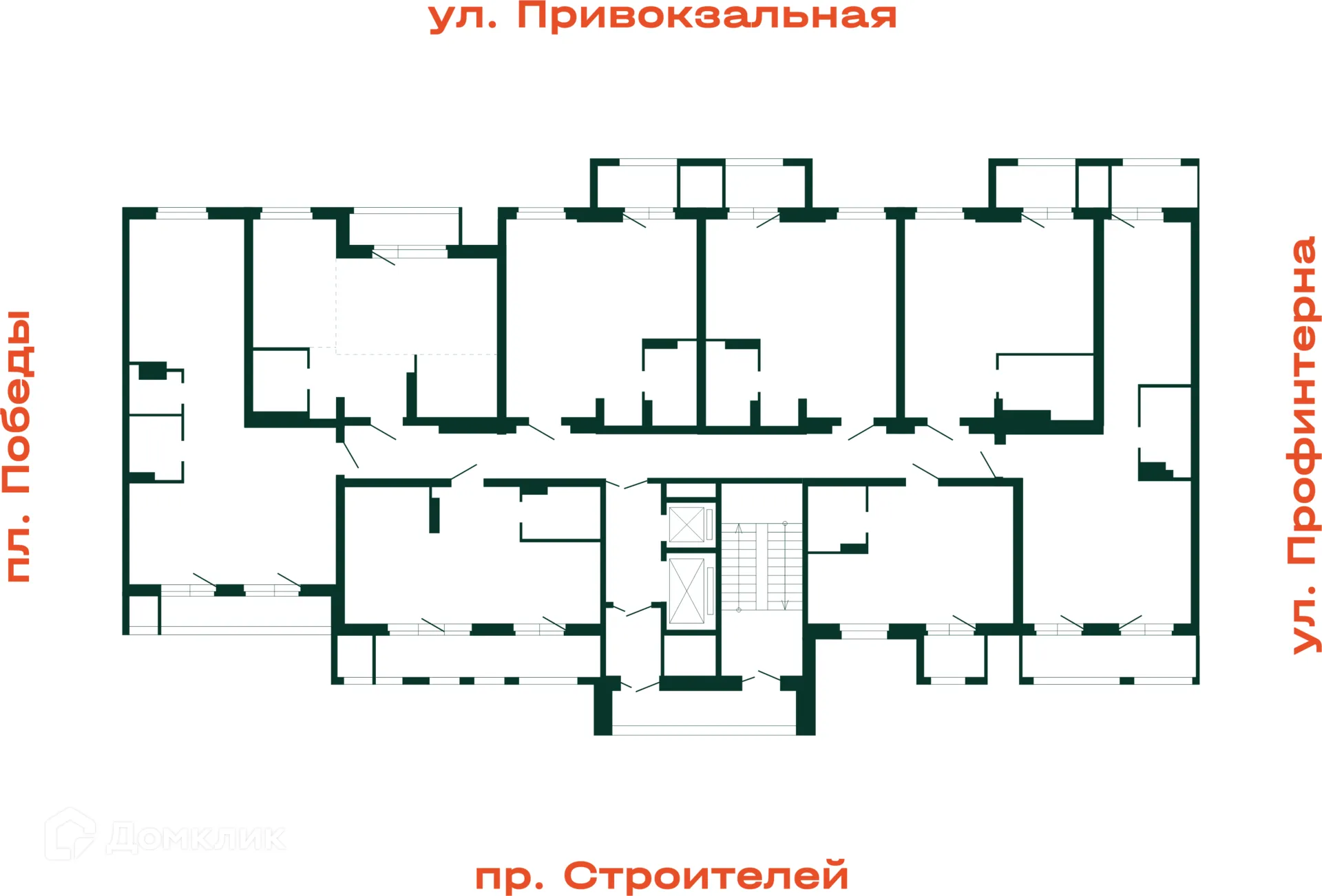 Фото квартиры в ЖК Жилой комплекс "Локомотив"