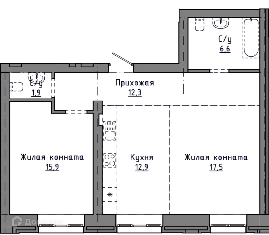 Фото квартиры в ЖК Ренессанс