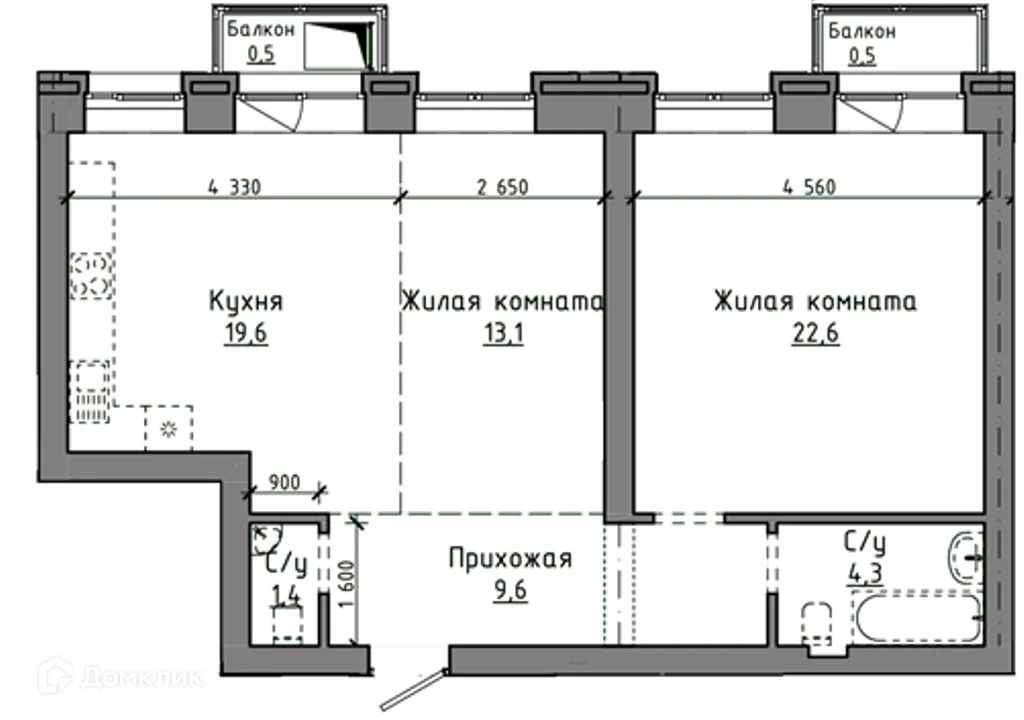 Фото квартиры в ЖК Ренессанс