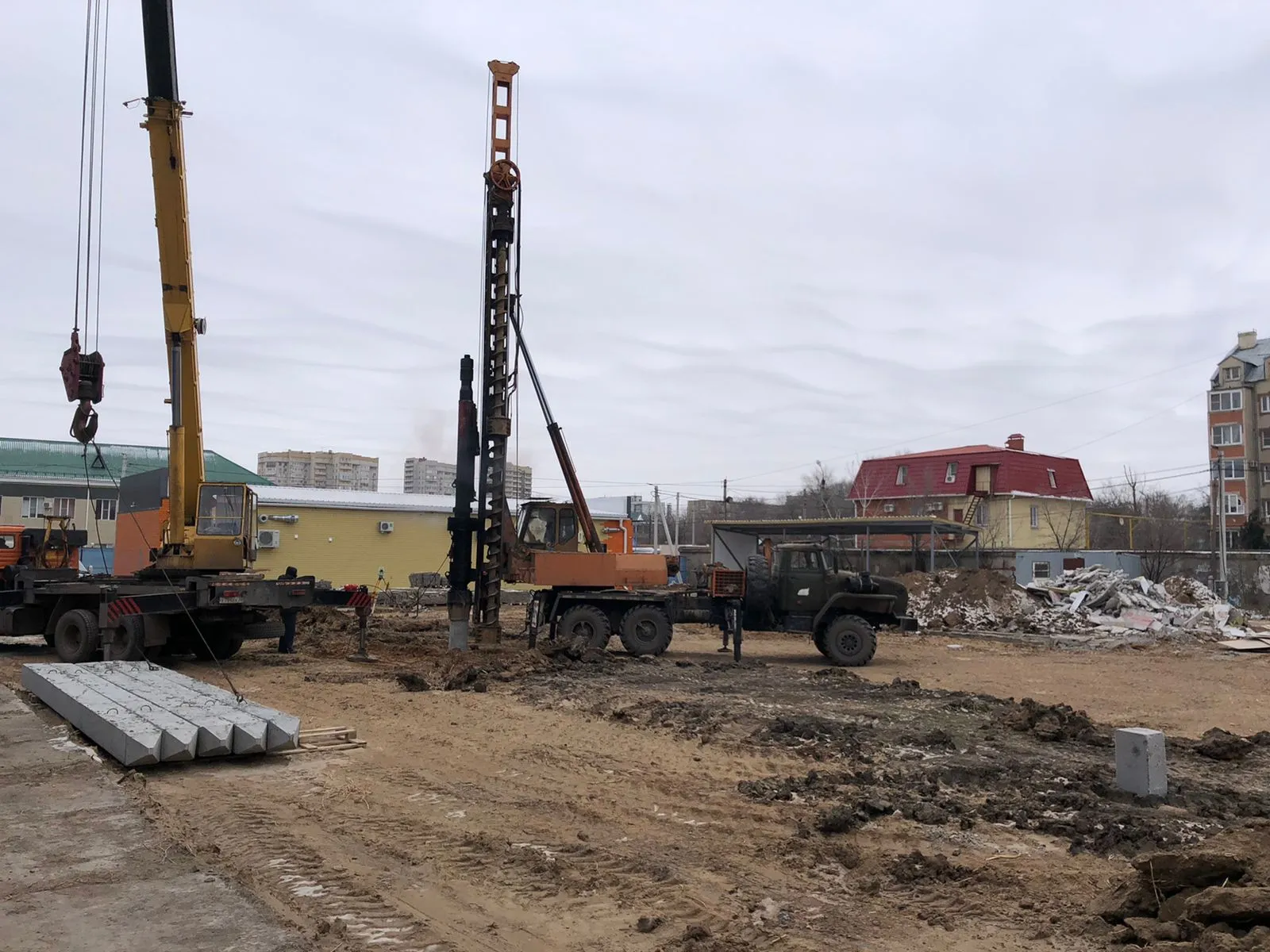 ЖК Островский ход строительства