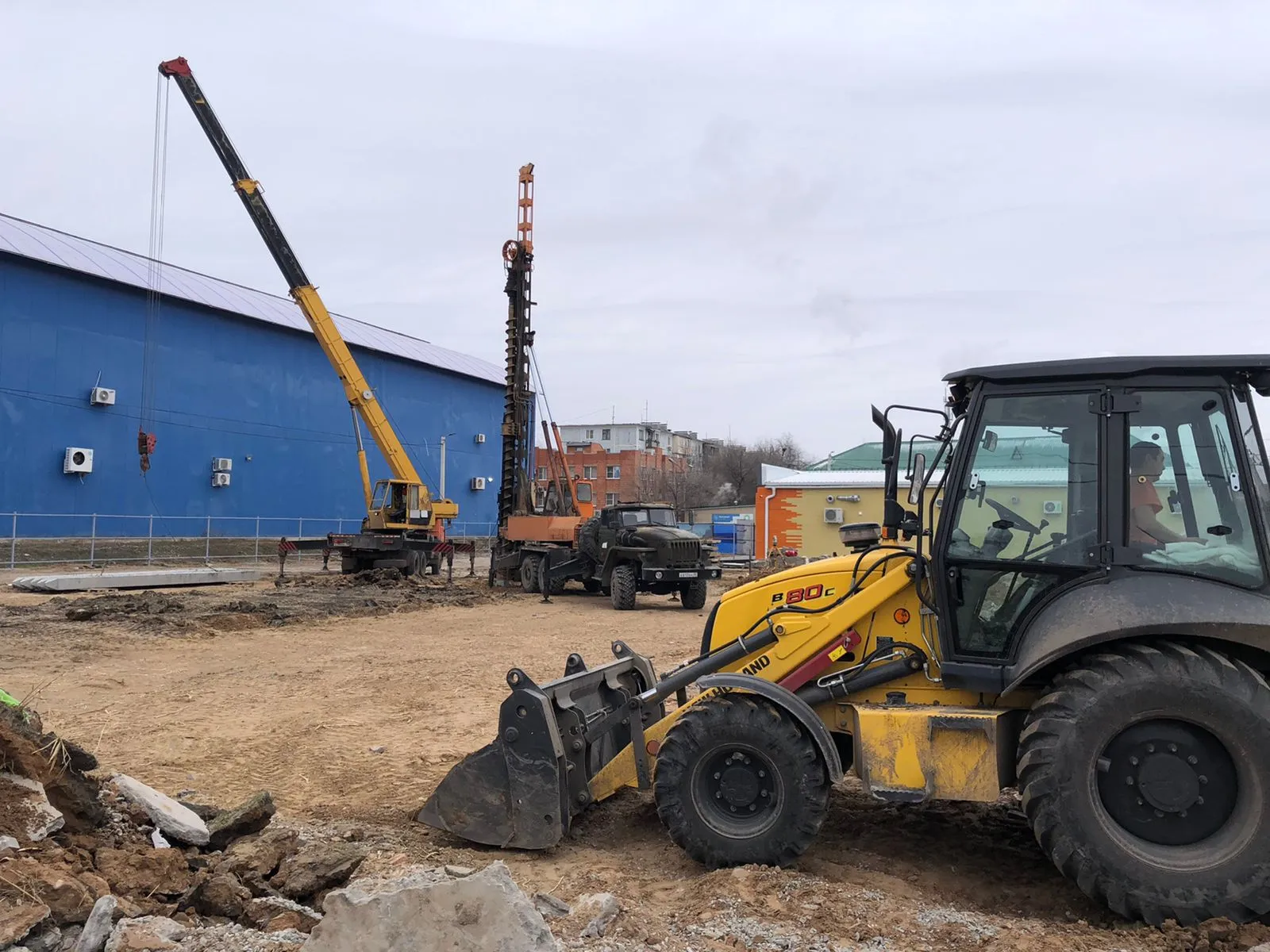 ЖК Островский ход строительства