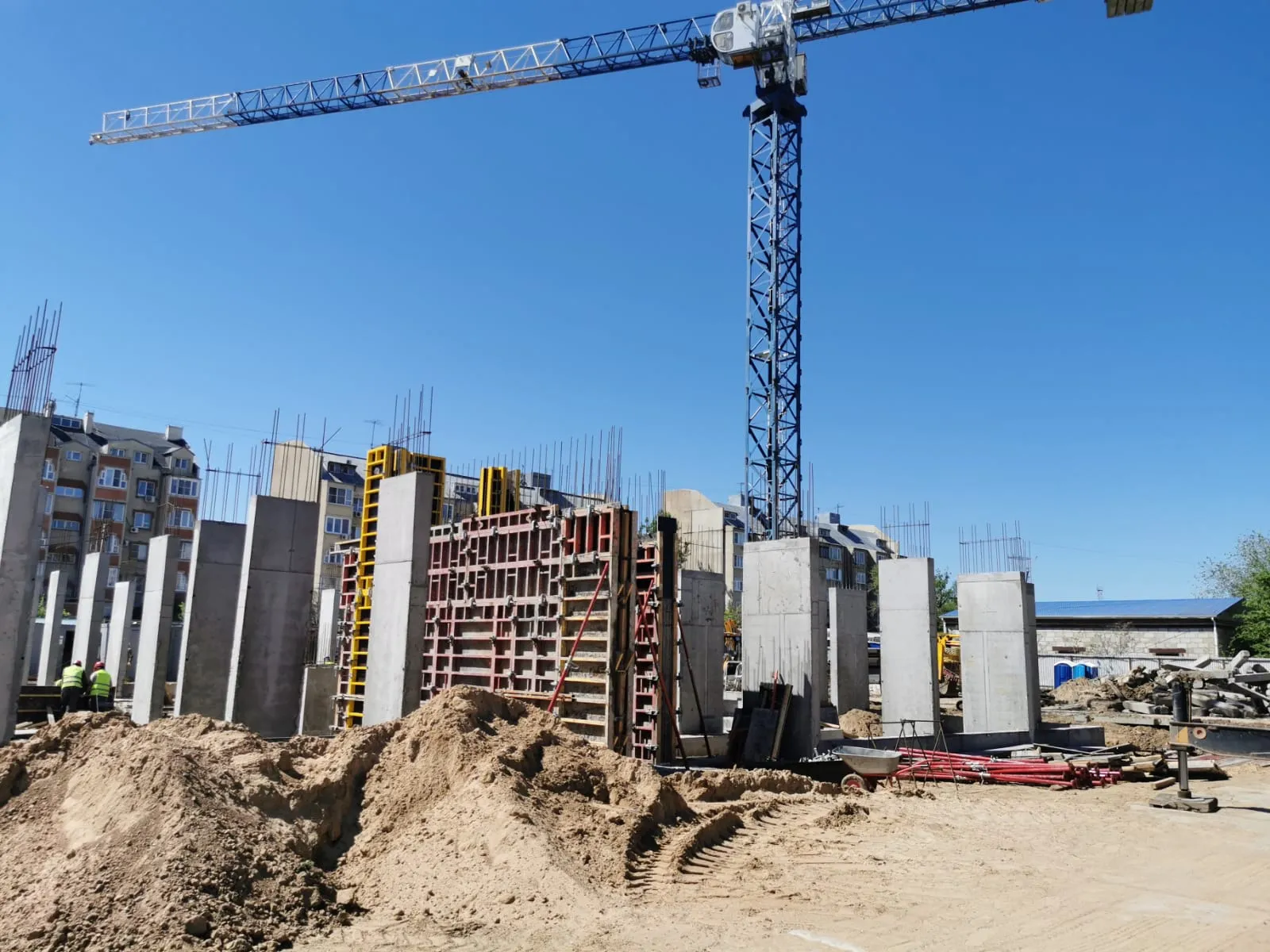 ЖК Островский ход строительства