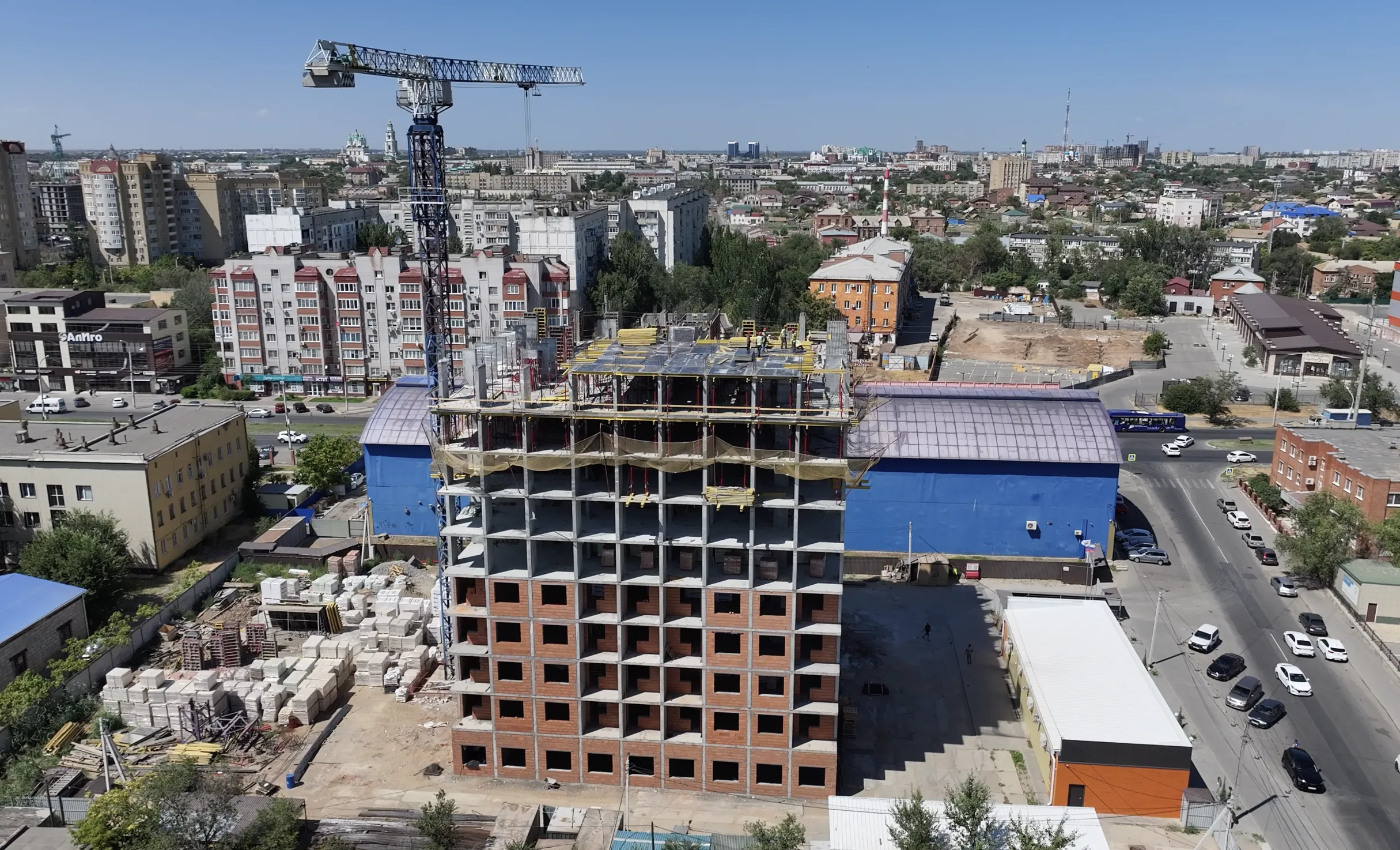 ЖК Островский ход строительства