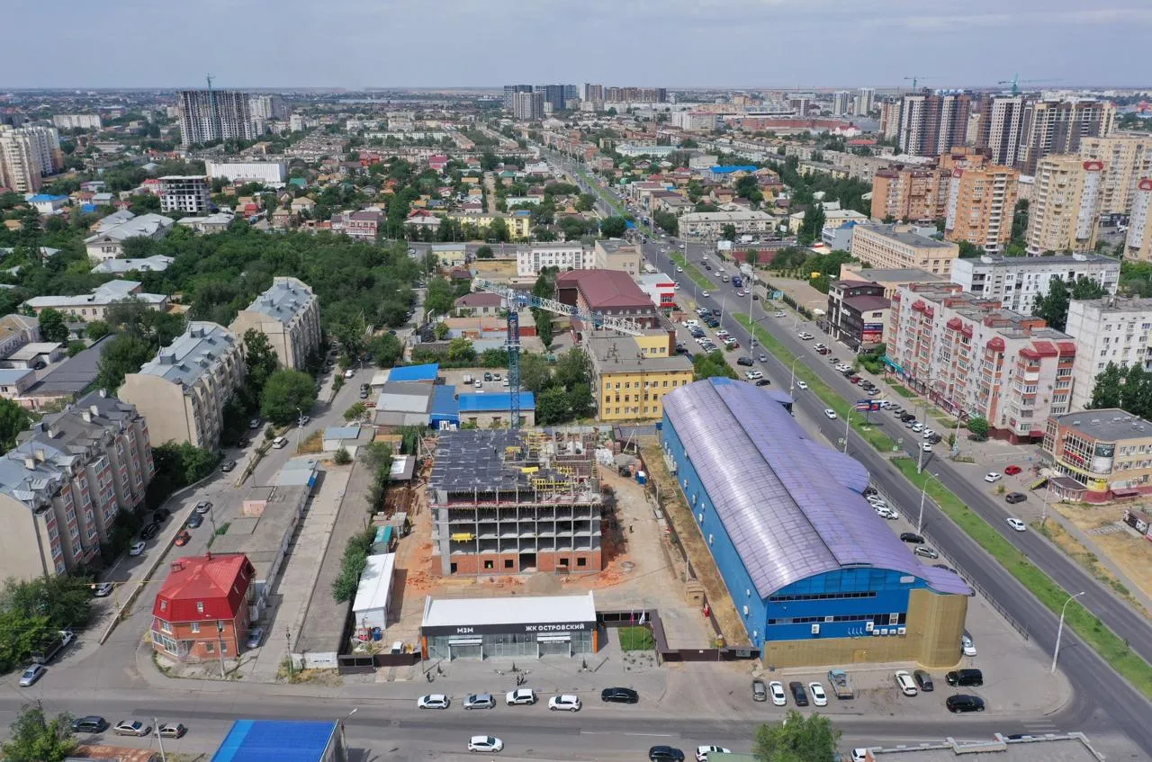 ЖК Островский ход строительства