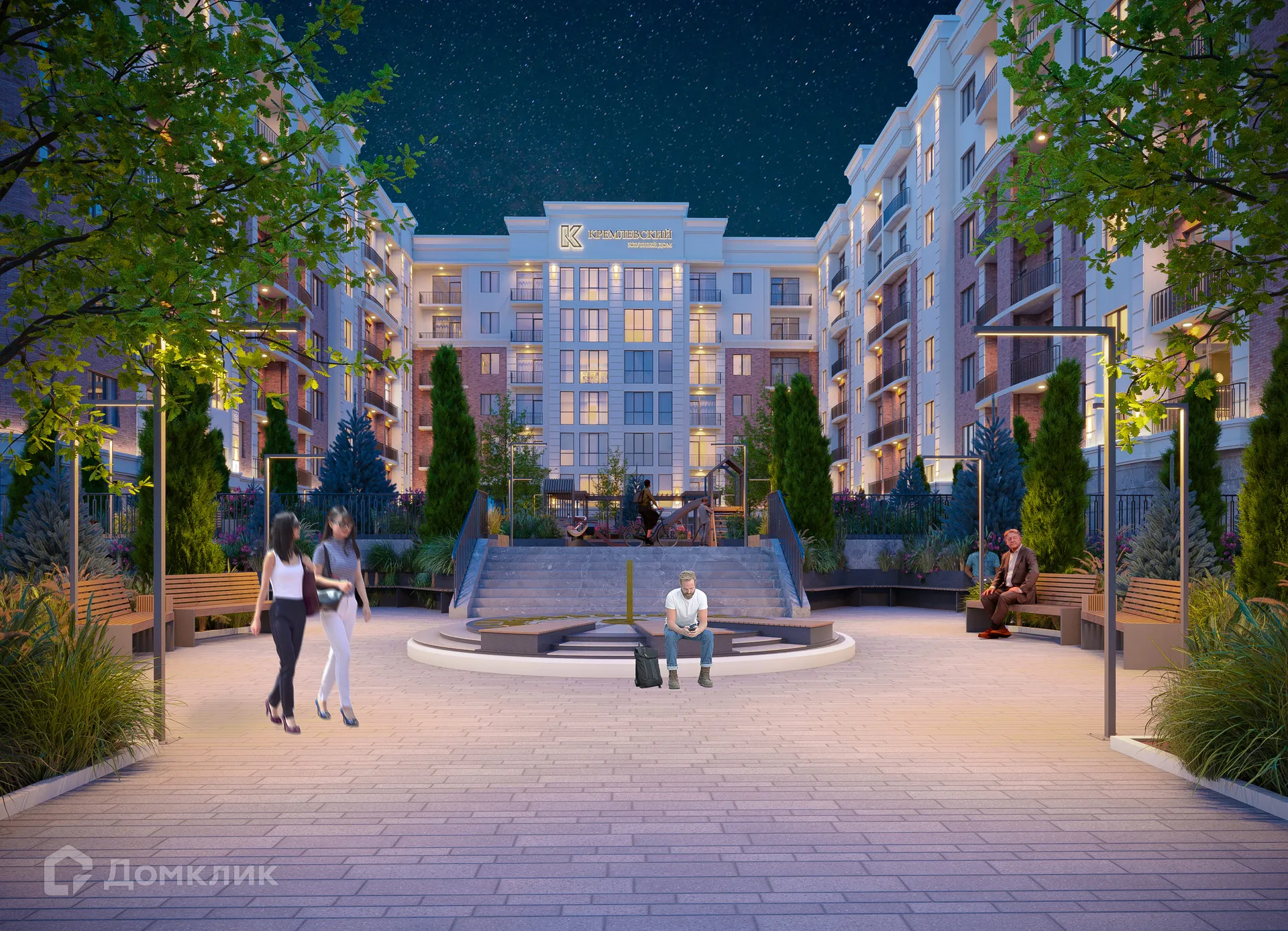 Фото квартиры в ЖК Клубный дом "Кремлёвский"