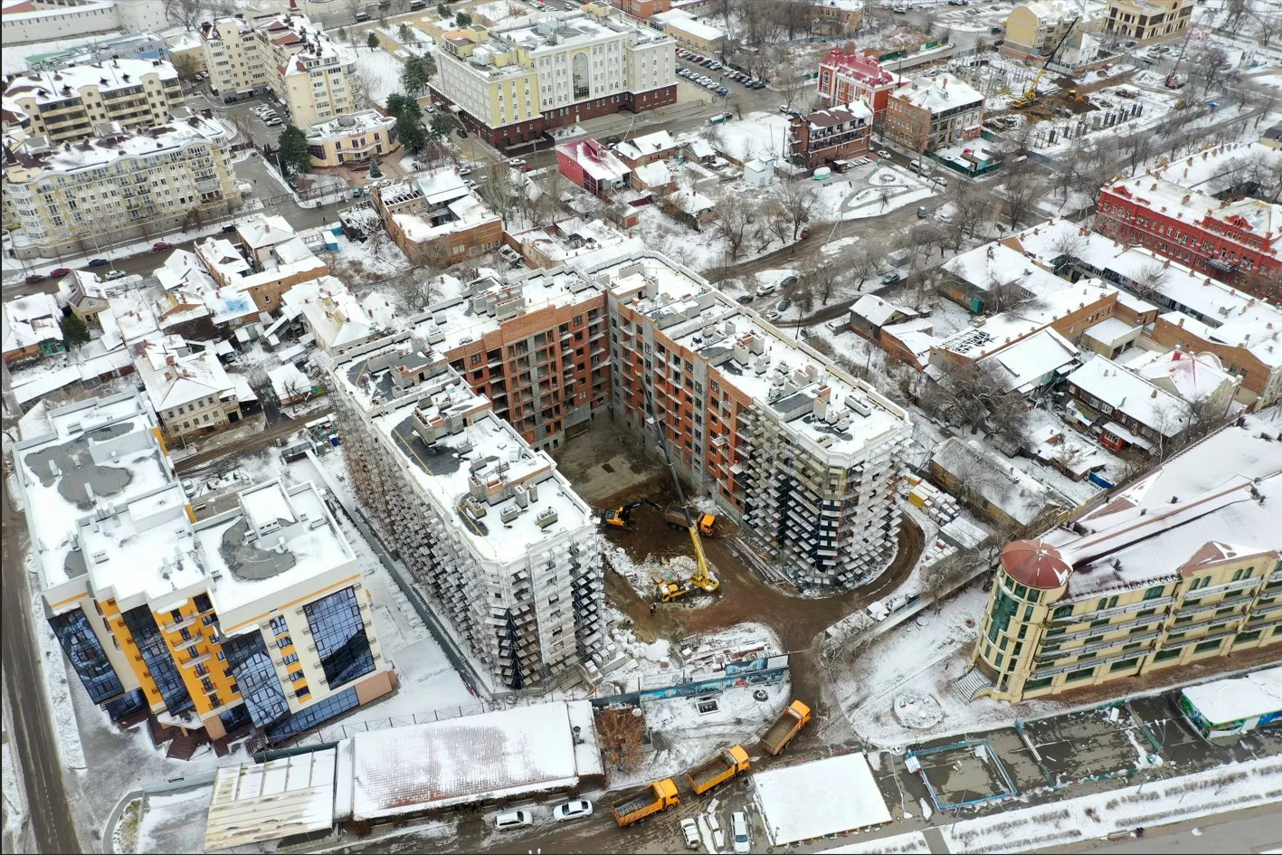 ЖК Клубный дом "Кремлёвский" ход строительства