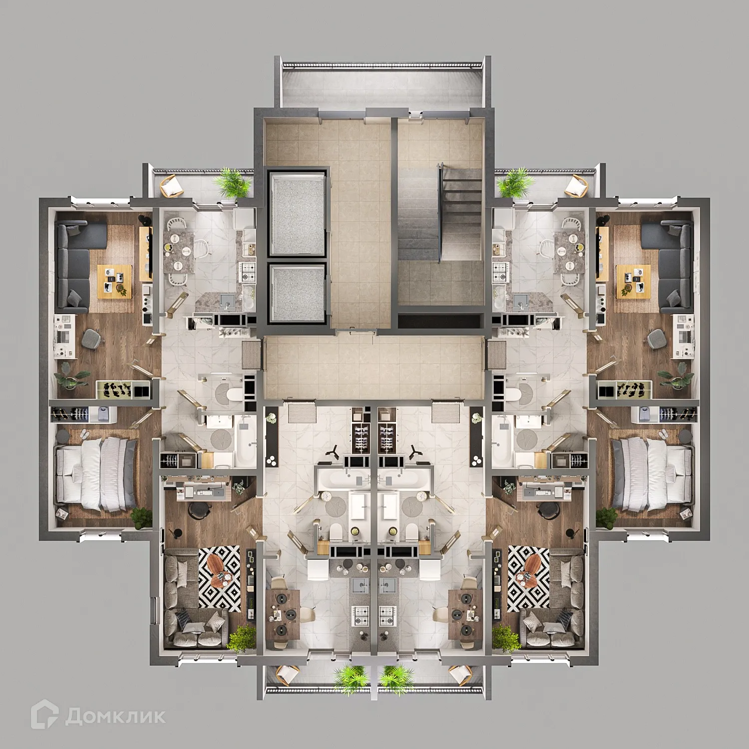 Фото квартиры в ЖК Бабаевского