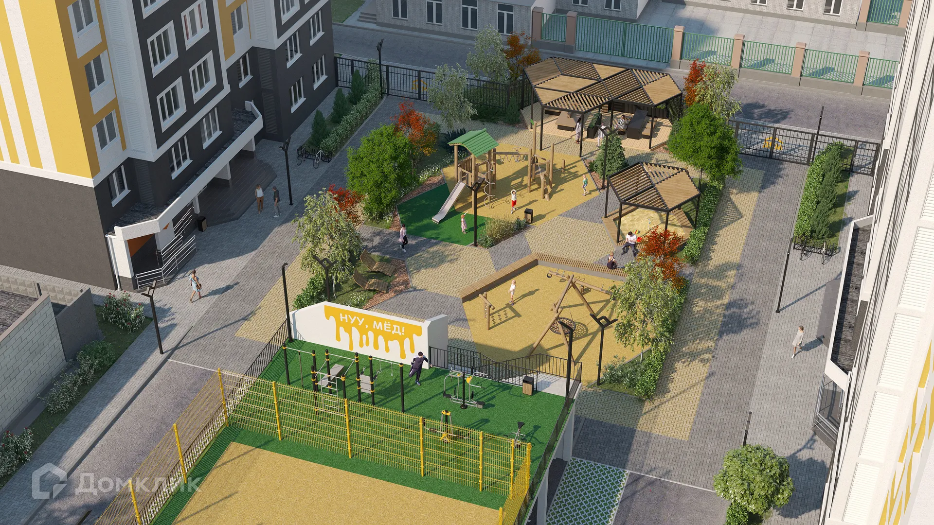 Фото квартиры в ЖК Мёд