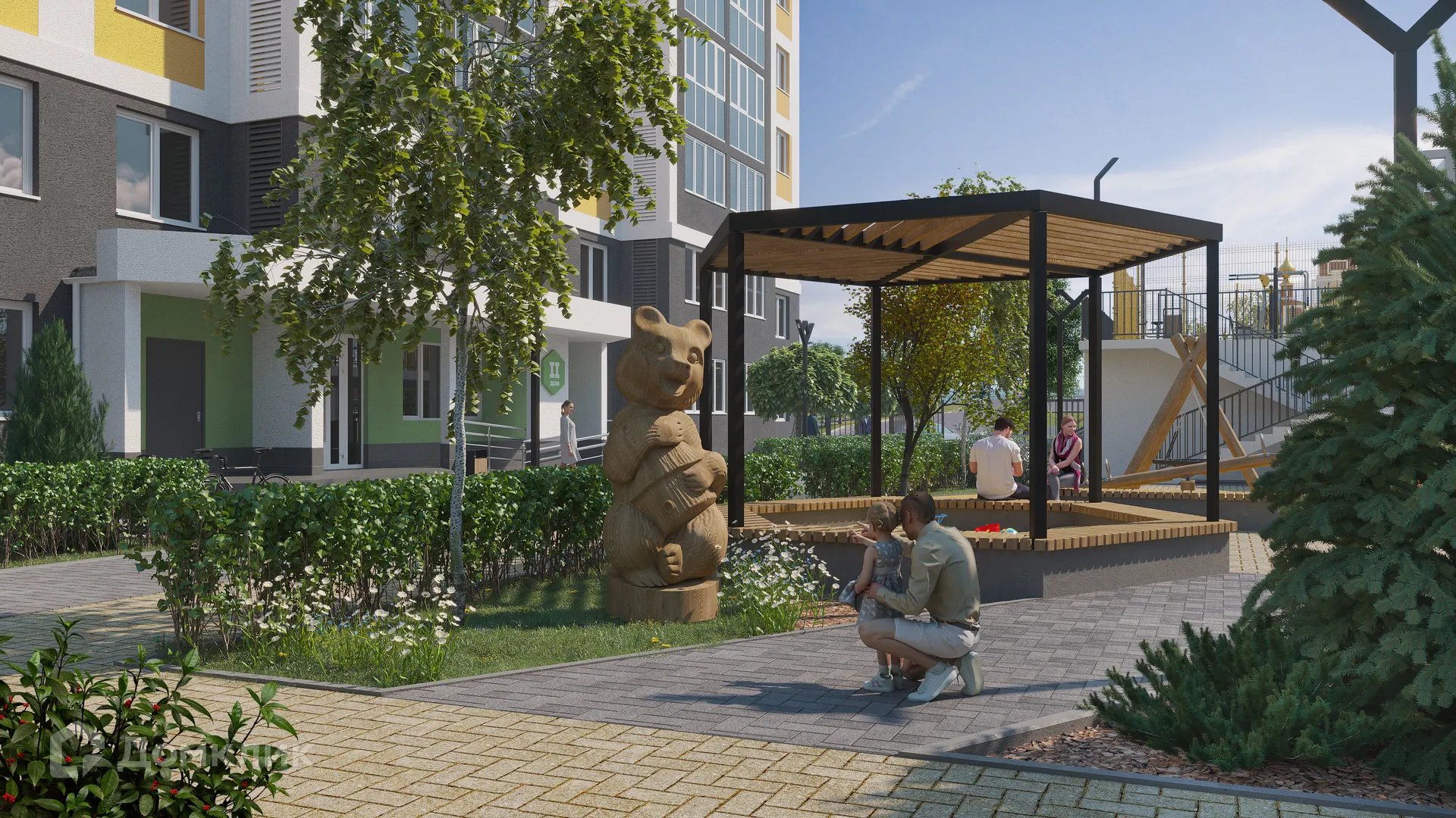 Фото квартиры в ЖК Мёд