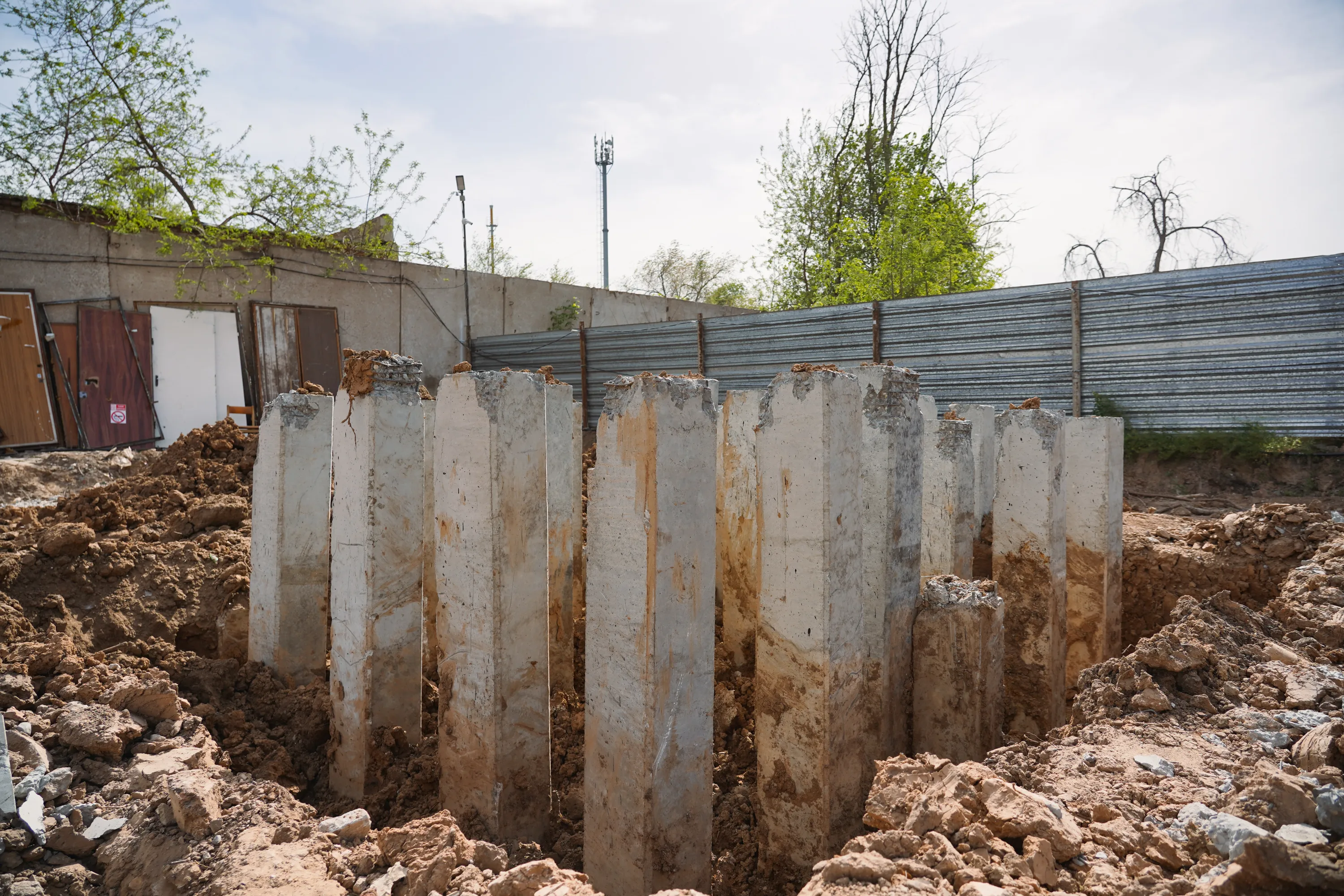 ЖК Мёд ход строительства