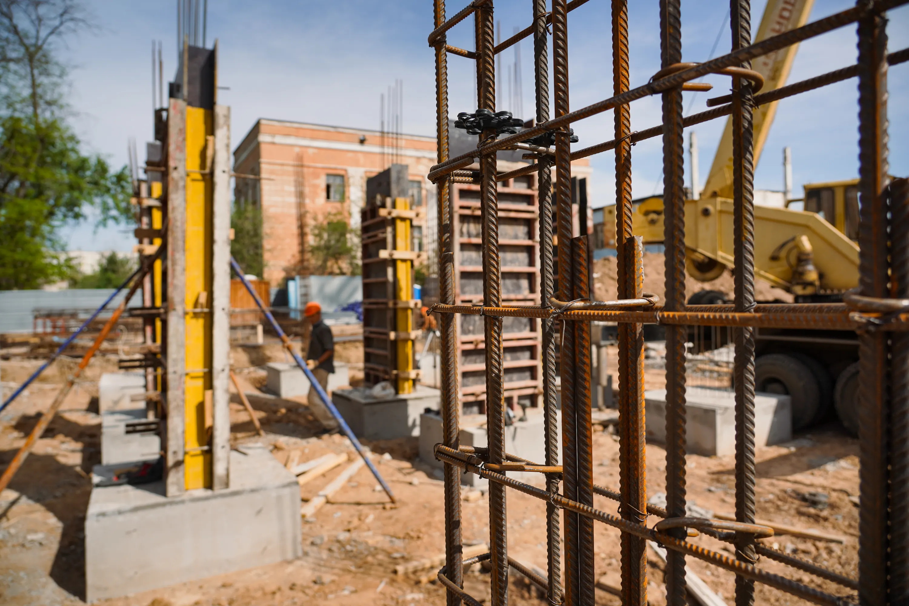 ЖК Мёд ход строительства